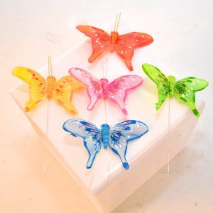Papillon sur tige F2710