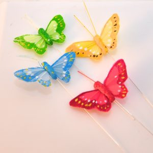 Papillon sur tige F2711