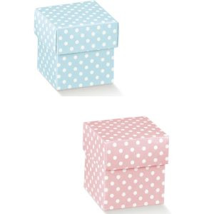 Boite Cube bte pois