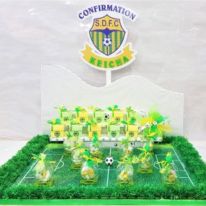 Modèle Football Vert & Jaune foot