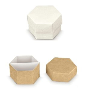 Boite hexagonale hexa