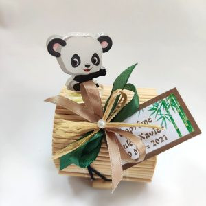 Modèle de Contenants décorés panda scaled