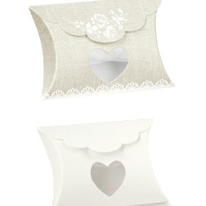 Boite Pochette avec coeur poch coeur