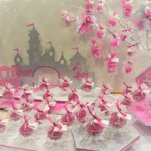 Modèle Carrosse Rose princesse 2