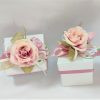 Modèle de Contenants décorés rose 4
