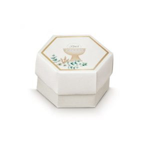 Boite hexagonale Calice 17841