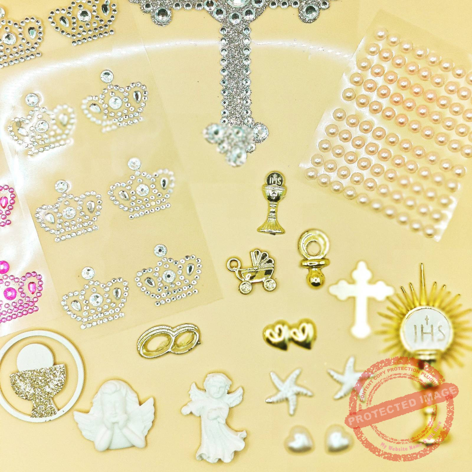 Accessoires-Confettis & Strass à coller
