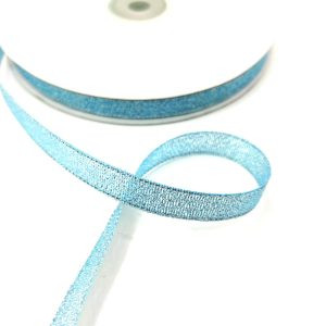 Ruban brillant bleu 18497
