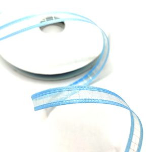 Ruban bleu nacré F100 3B