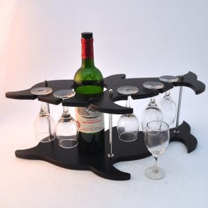 support verre à vin dauphin