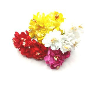 Lot de 6 Fleurs 14 Lot de 6 Fleurs F6048