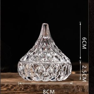 Bonbonnière Tajine en verre