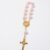 Bracelet Chapelet Strass Rose Clair