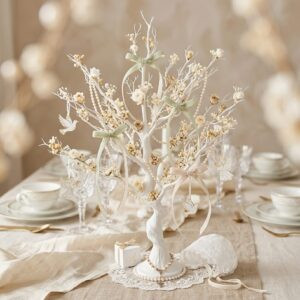 Arbre artificiel blanc 4 Arbre artificiel blanc