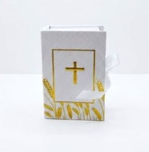 Boite Livre Croix doré