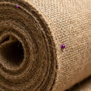 Chemin de Table en Toile de Jute Naturel