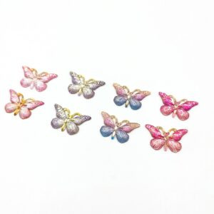 Lot de 5 papillons